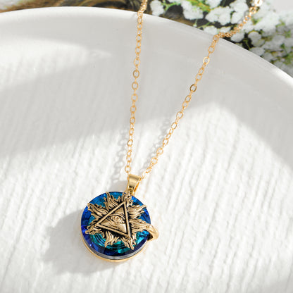 Devil's Eye High-end Blue Eyes Collarbone Chain