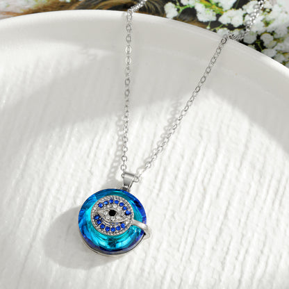 Devil's Eye High-end Blue Eyes Collarbone Chain