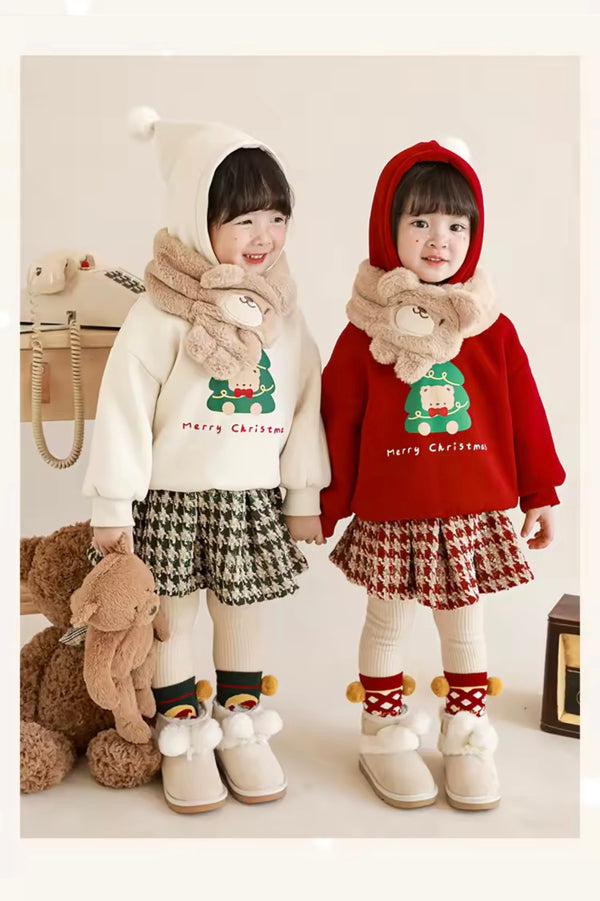 Holiday Socks with Cute Pom-Poms