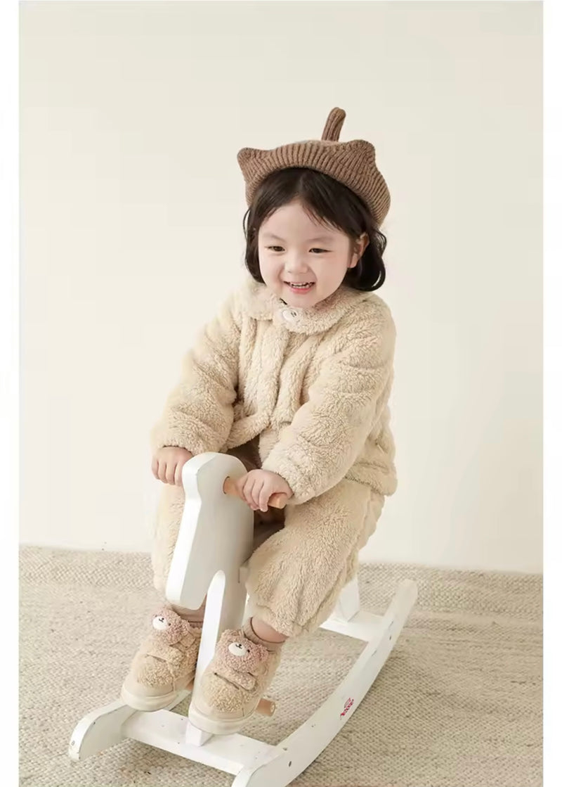 Soft Fuzzy Winter Night Suit