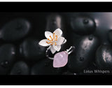 Handgefertigter edler Schmuck „Lotus Whispers“