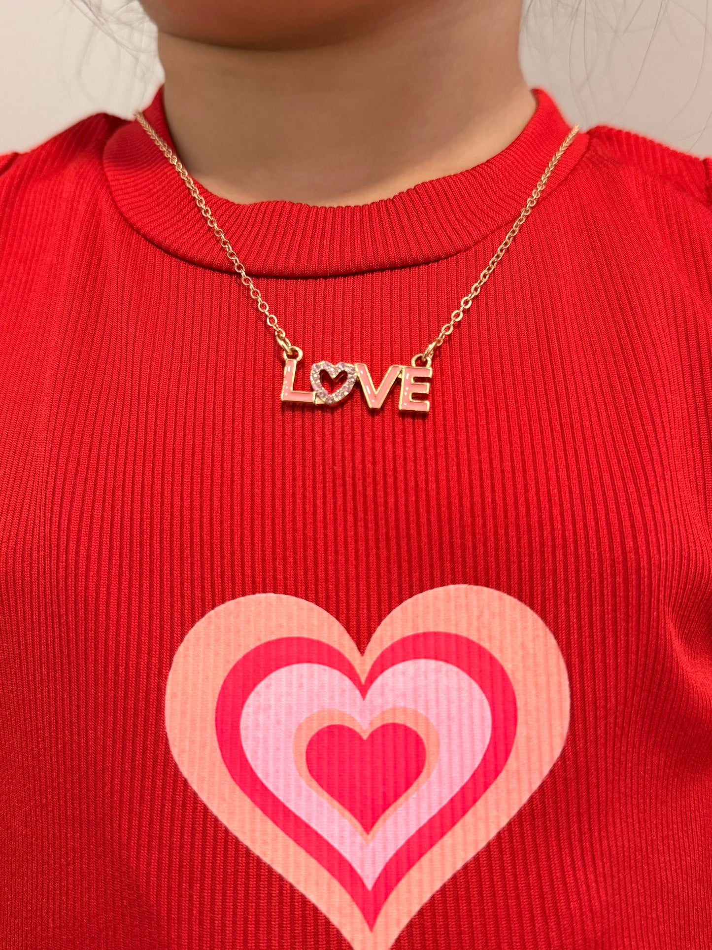 Vday Love Heart Pendant