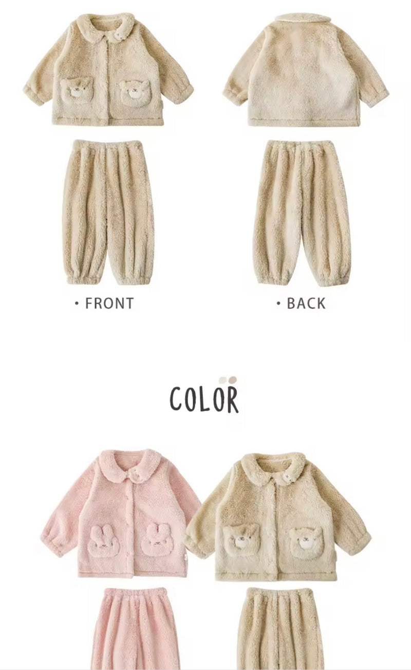 Soft Fuzzy Winter Night Suit