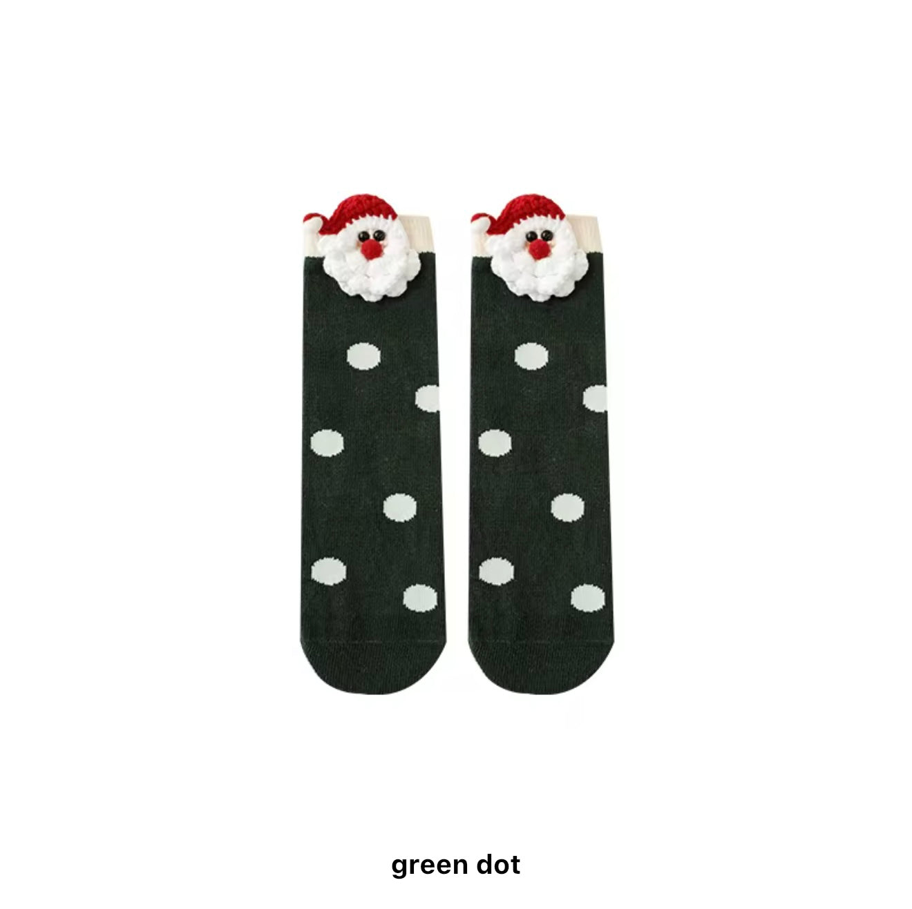 Holiday Socks with Cute Pom-Poms