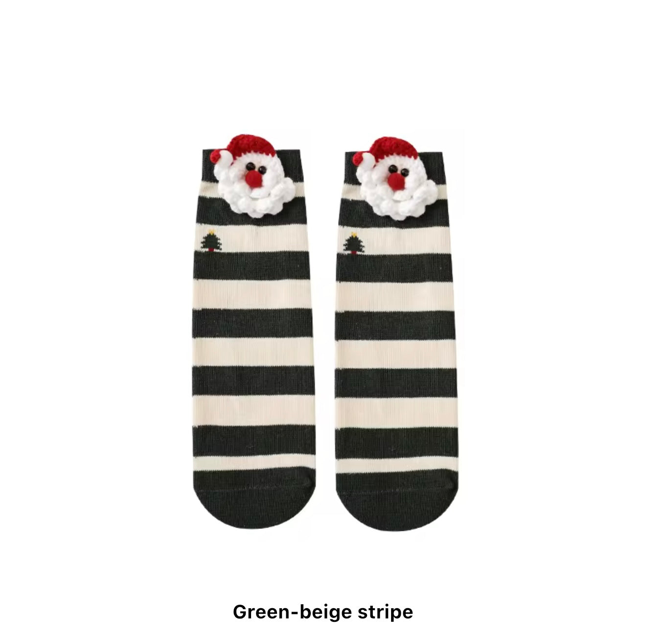 Holiday Socks with Cute Pom-Poms
