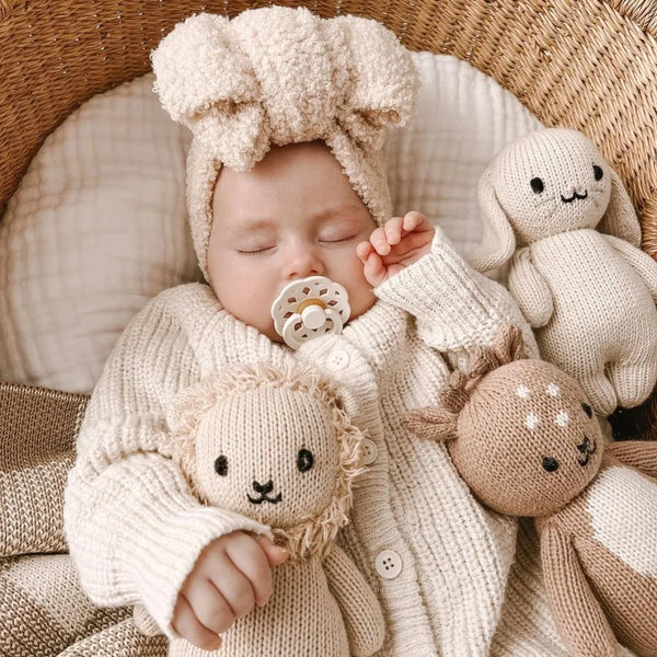 Baby-Stirnband mit großer Schleife