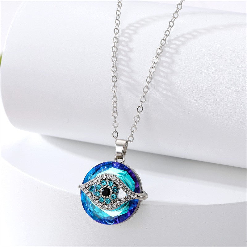 Devil's Eye High-end Blue Eyes Collarbone Chain