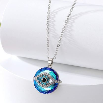 Devil's Eye High-end Blue Eyes Collarbone Chain